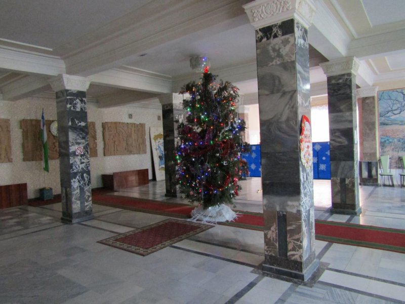 Декор дома культуры фойе
