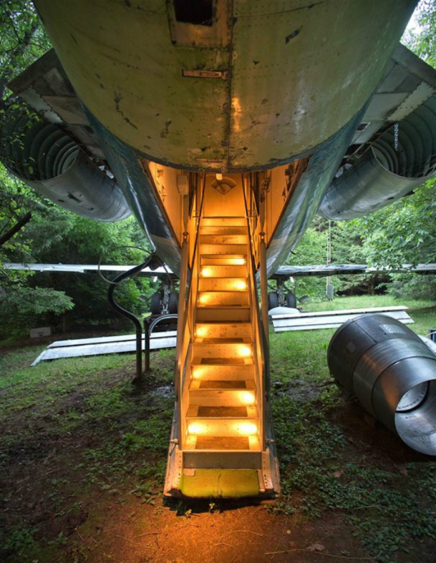 Дом из самолета Boeing 727