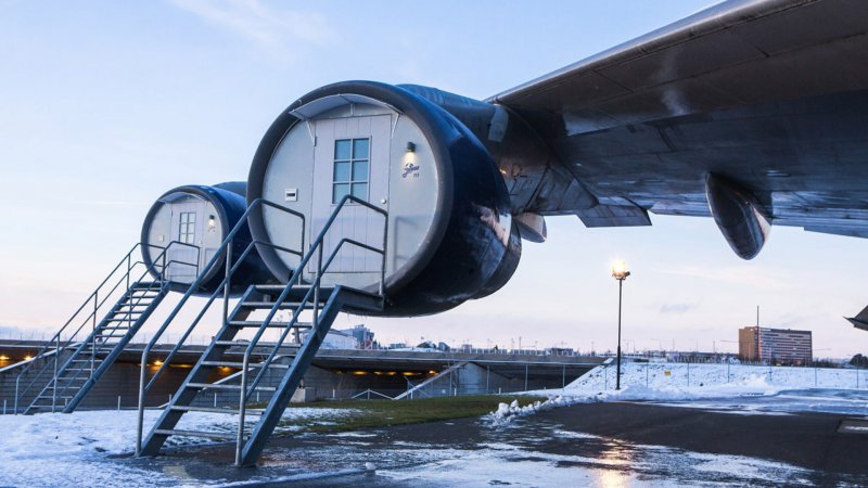 Боинг 727 в лесу