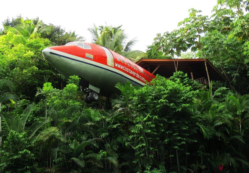 Дом из самолета Boeing 727