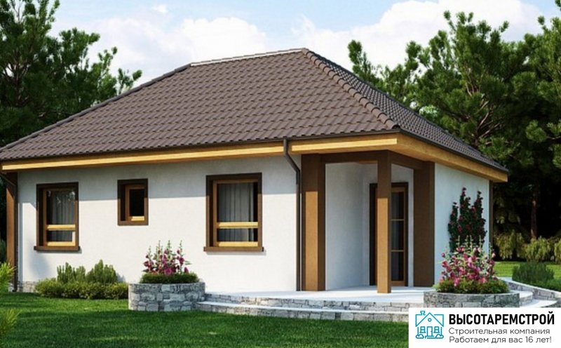 Каркасный дом 6х9 одноэтажный