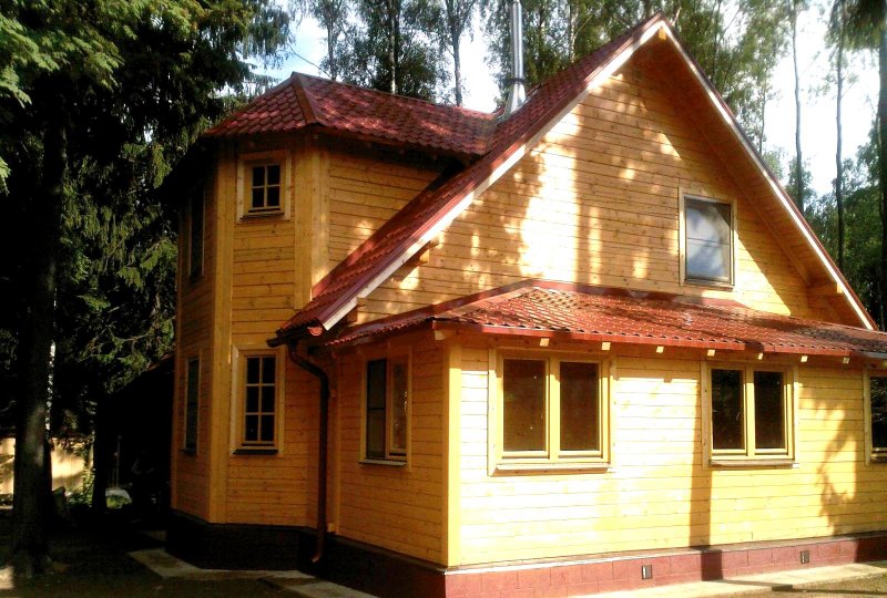 Дом из бруса отделка снаружи