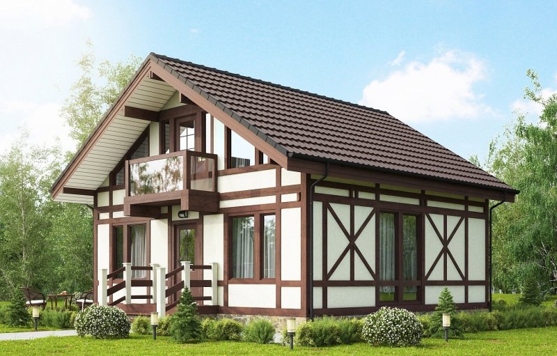 Итальянский фахверк Пагано