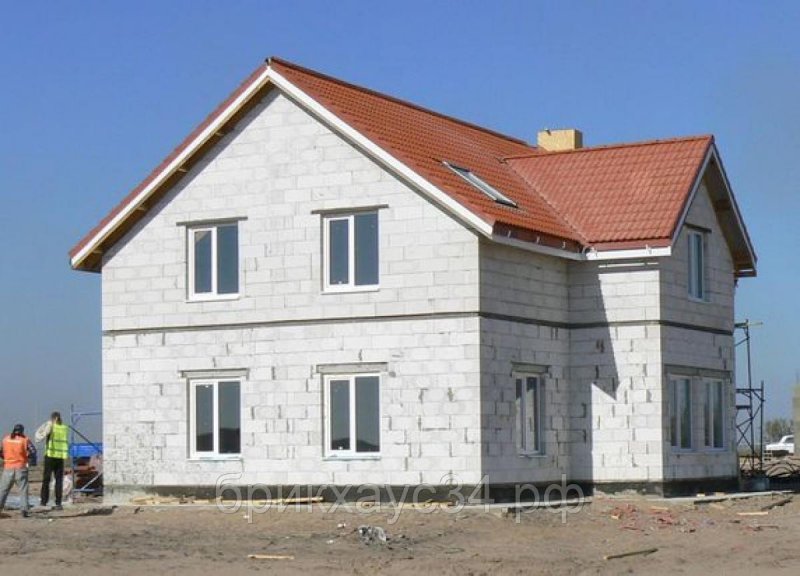 Дом из газобетонных блоков