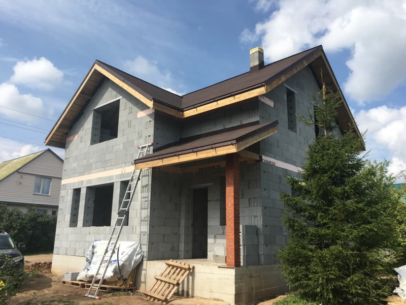 Дом из газосиликатных блоков