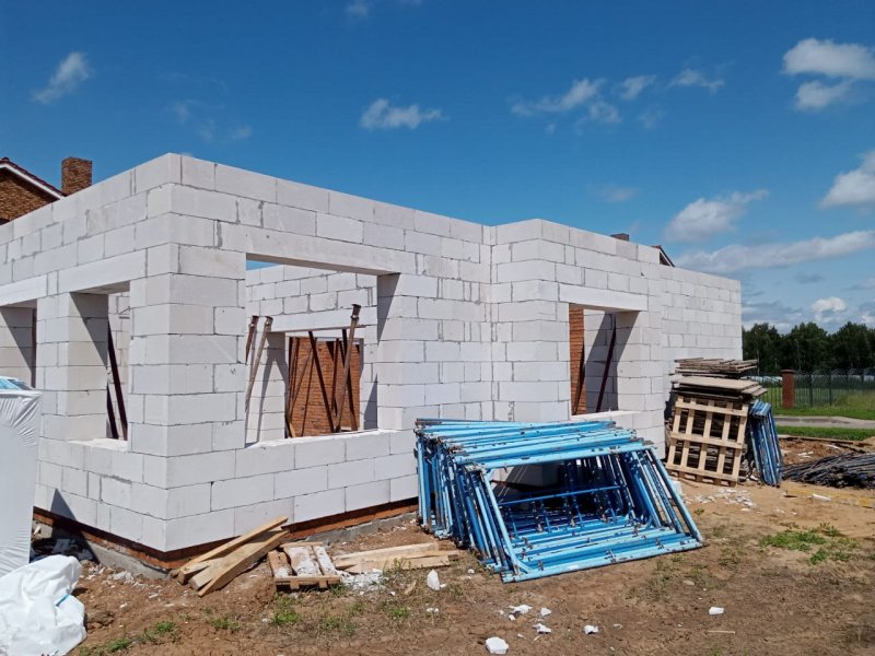 Дом из газобетона