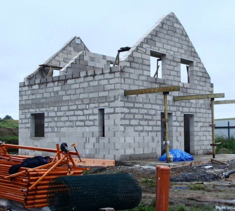 Постройки из газобетона