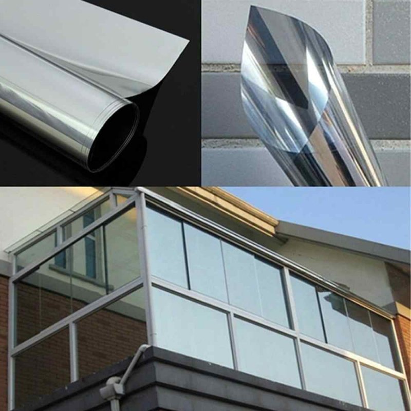Зеркальная тонировочная пленка Silver r15
