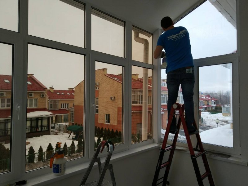Тонировка зданий