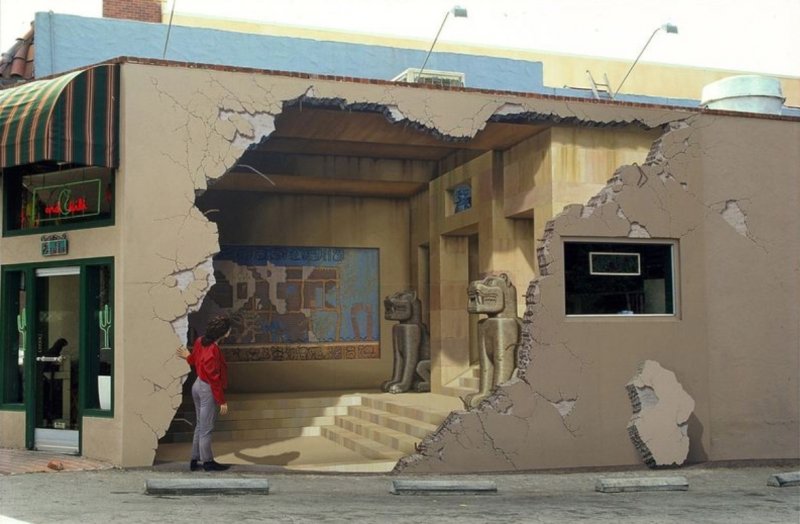 3d рисунки на стенах