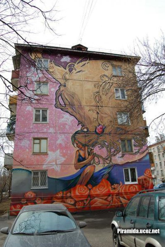 Рисование на стене в доме