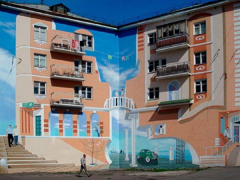 Граффити художник из Италии Peeta