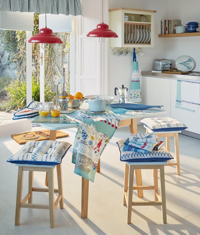 Laura Ashley кухня столовая