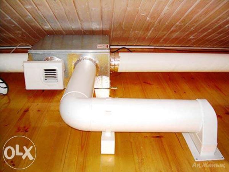 Приточная вентиляция для газового котла
