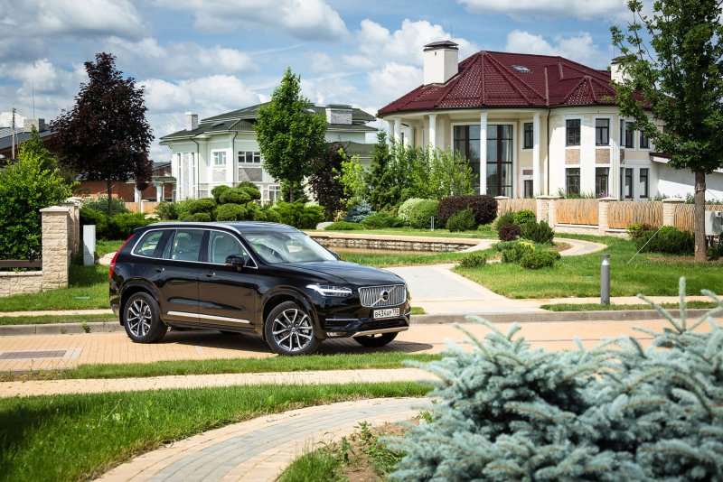 Volvo xc90 и дом