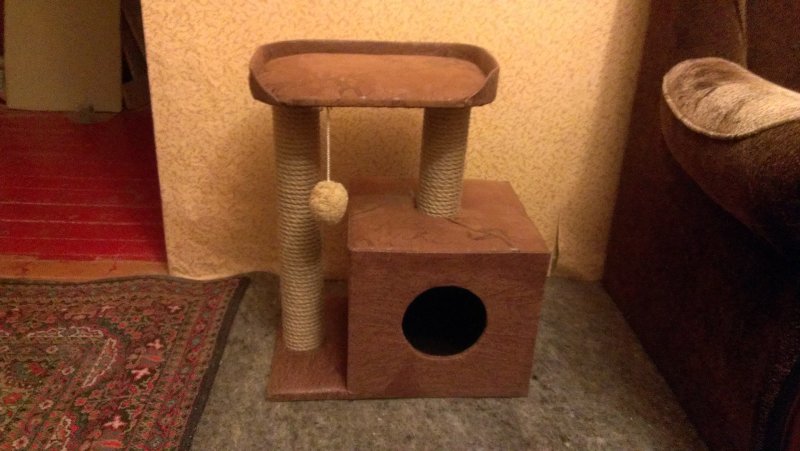Шикарный домик для кошки