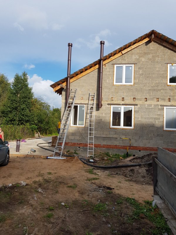 Дом из керамзитобетонных панелей