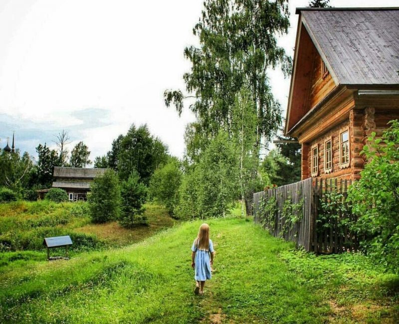 Родной дом в деревне
