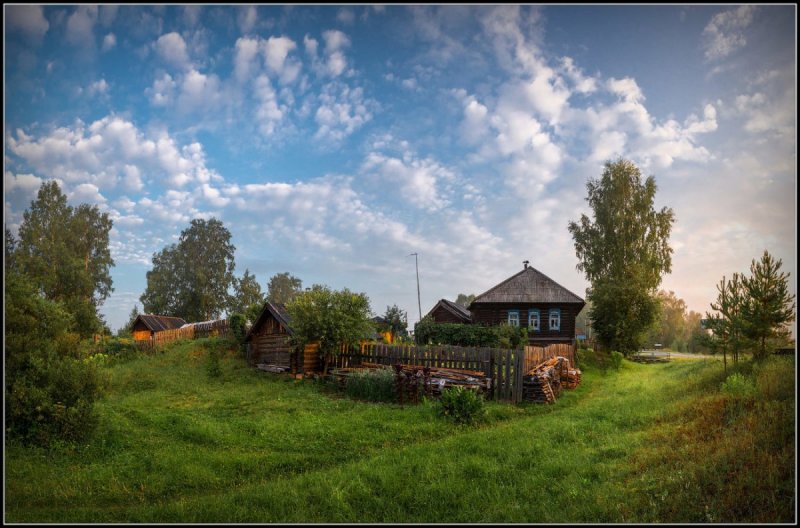 Фото деревенской природы России 840-560