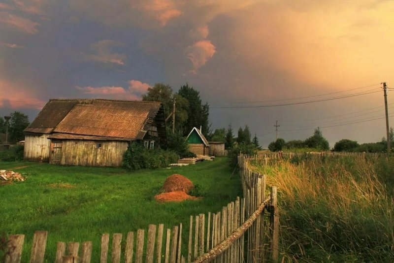 Сельский пейзаж