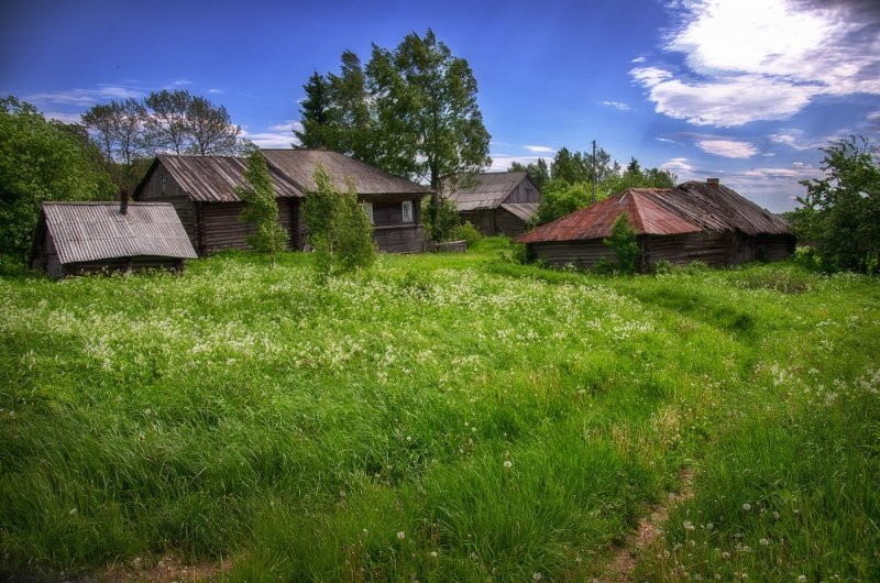 Русская деревня