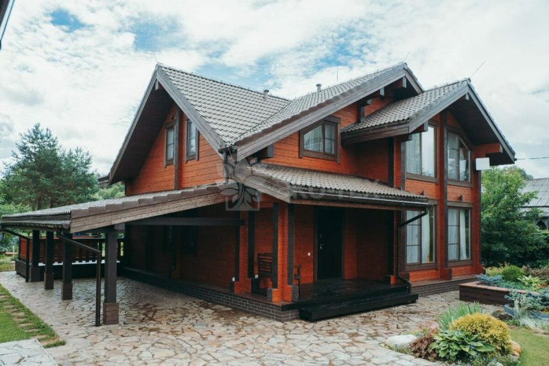 Дом Шале из клееного бруса проекты 120 кв м