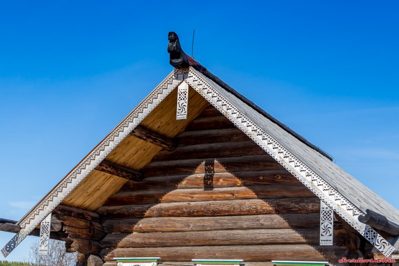 Русская изба прич5елины
