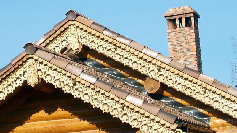 Резьба причелины карнизы
