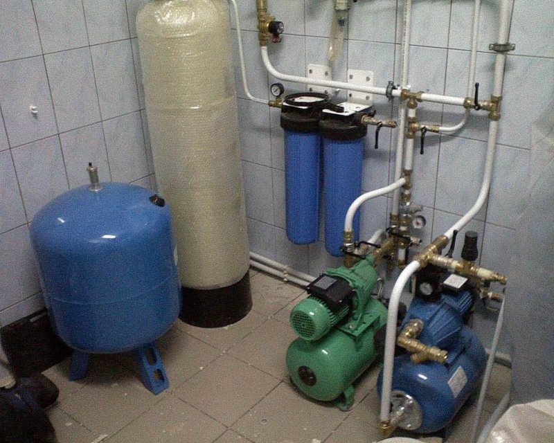 Насосная станция для воды в частном доме