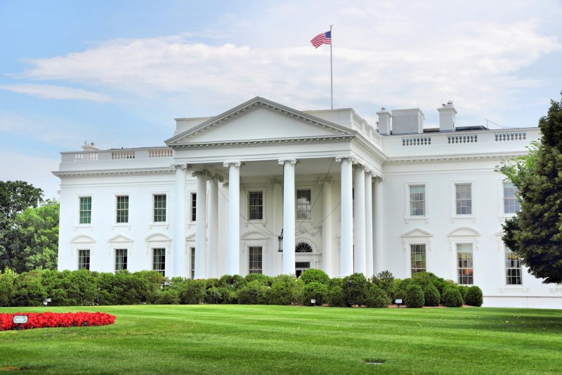 Белый дом в США вид сзади