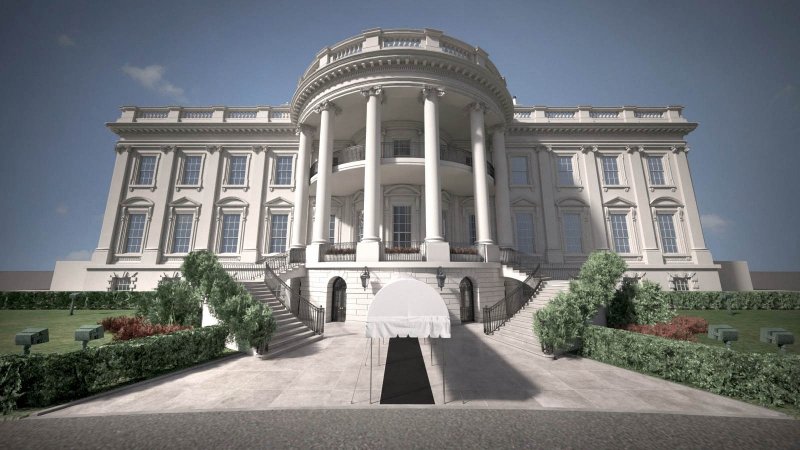 Резиденция президента США В Вашингтоне