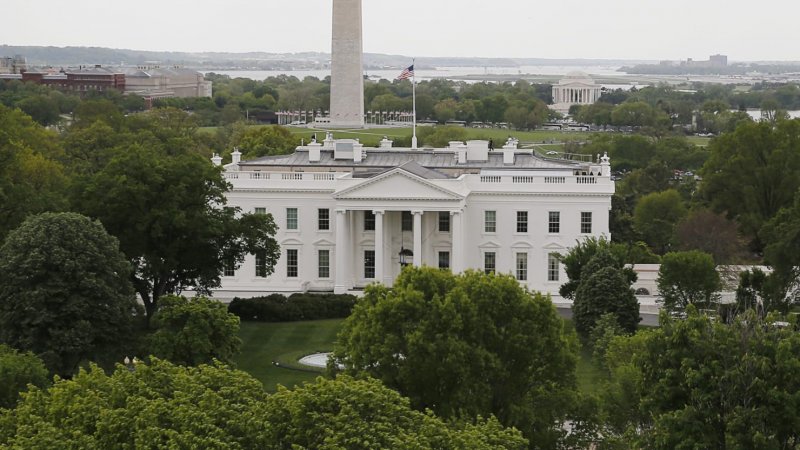 Белый дом США панорама