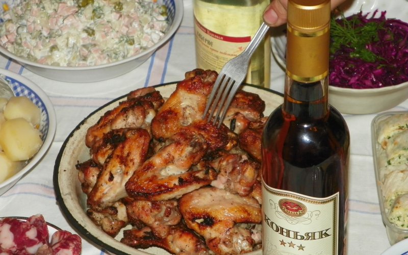 Шашлычок под коньячок
