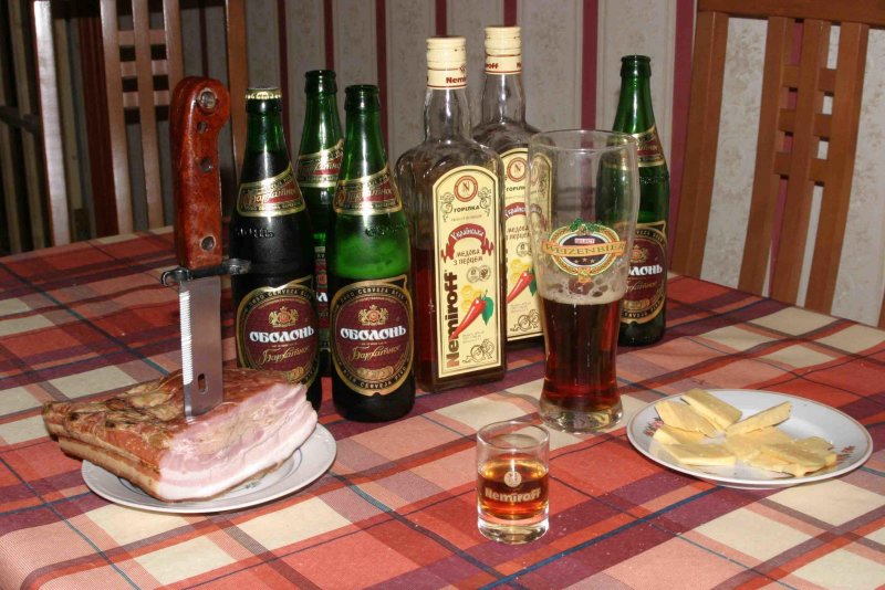 Волк с пивом
