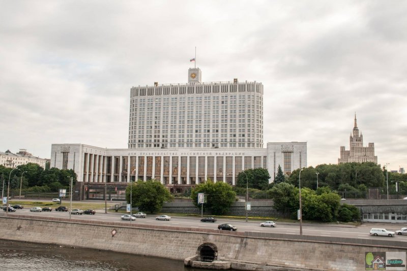 Здание правительства РФ В Москве