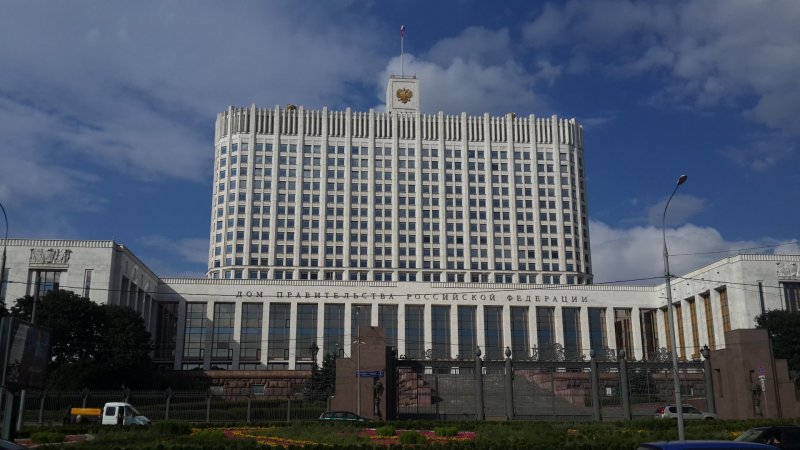 Парковка дом правительства РФ
