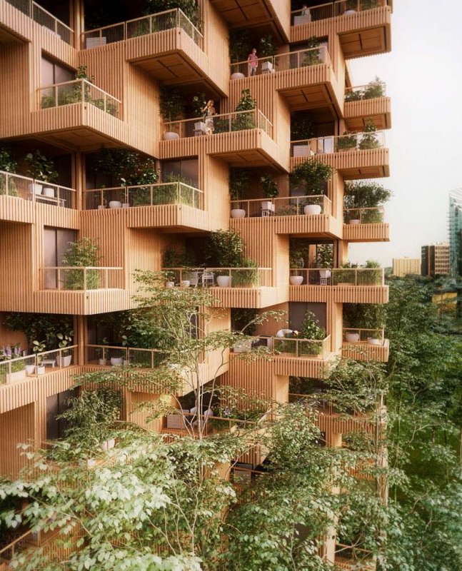 Penda Reveals Design of “Tree Tower Toronto” территория