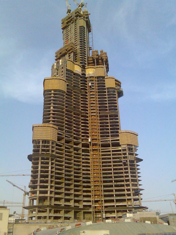 Бурдж Халифа стройка 2006