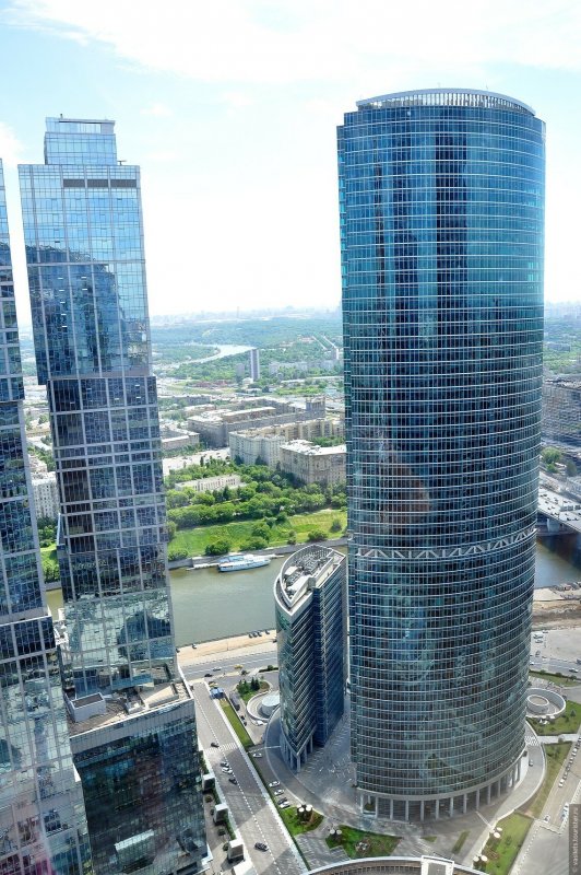 Самая высокая башня Москва Сити