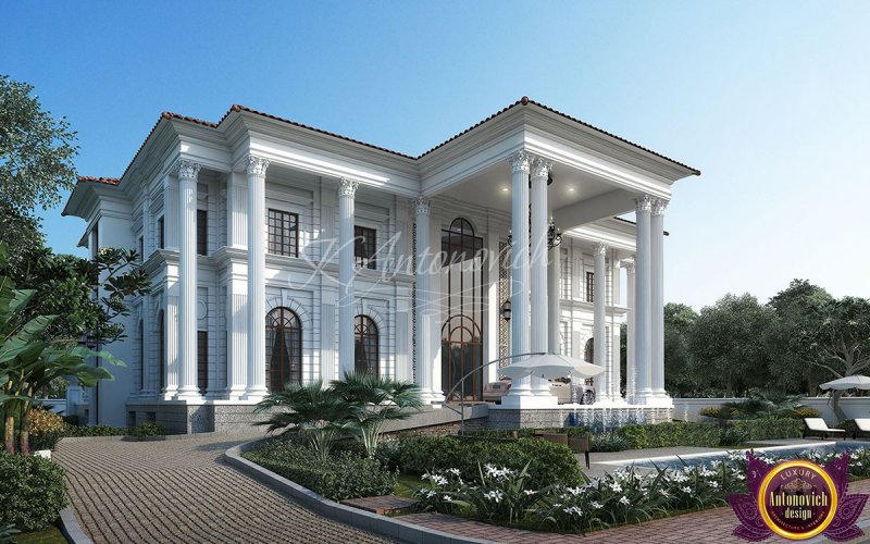 ТОПДОМ экстерьер неоклассический