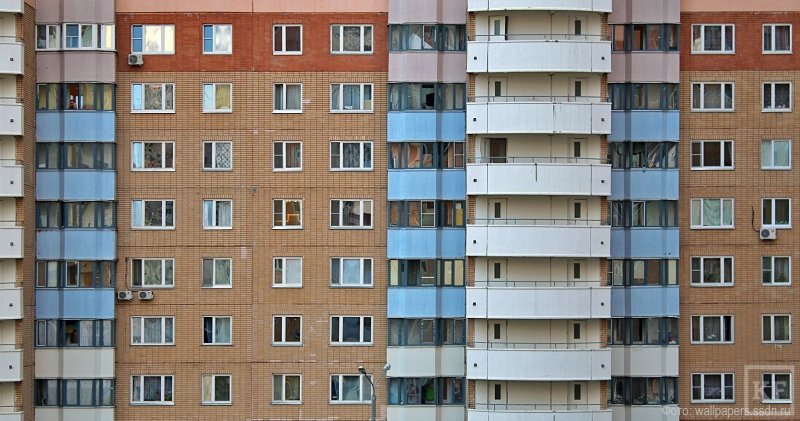 Панельный дом многоэтажка