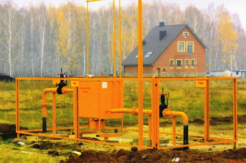 Газоснабжение частного дома