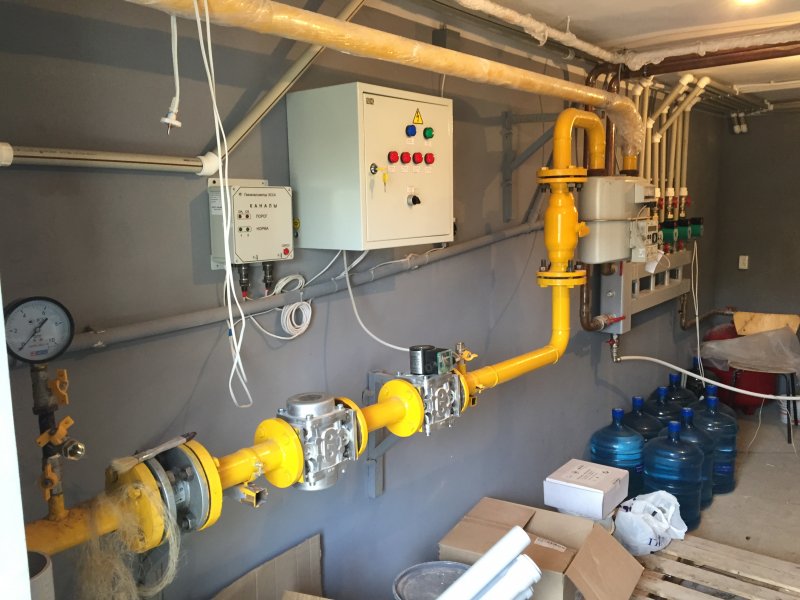 Монтаж внутреннего газопровода