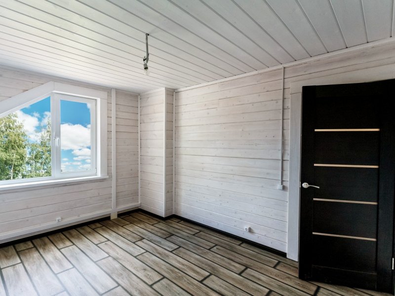 Tikkurila зеленый имитация бруса