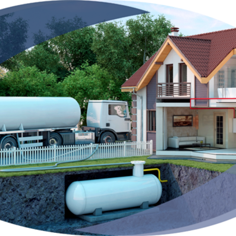 Автономное газоснабжение (Газгольдер)