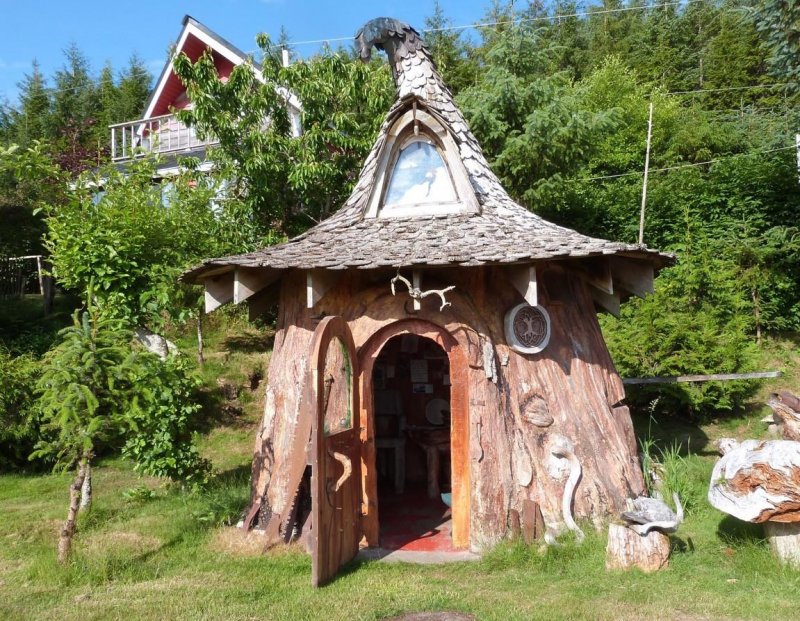 Красивые дачные домики