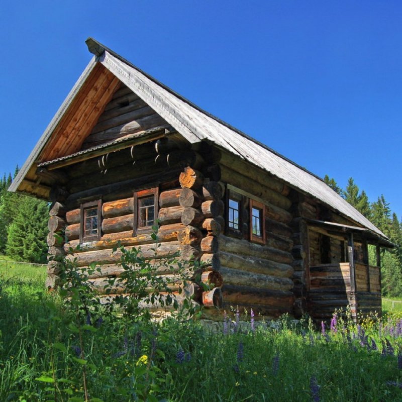 Избы в древней Руси