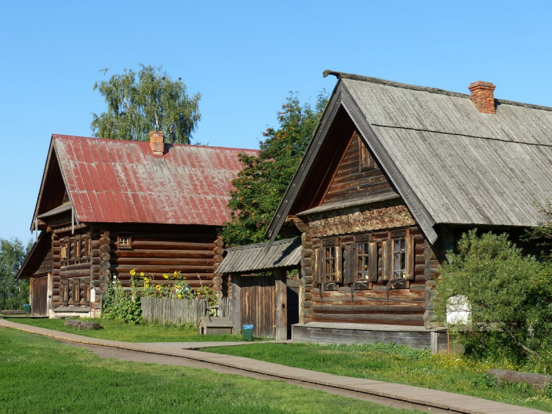 Деревенский домик