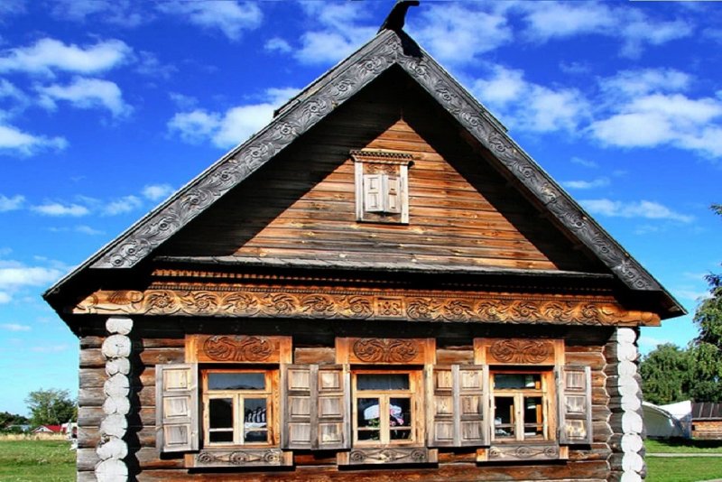 Тверская изба пятистенок