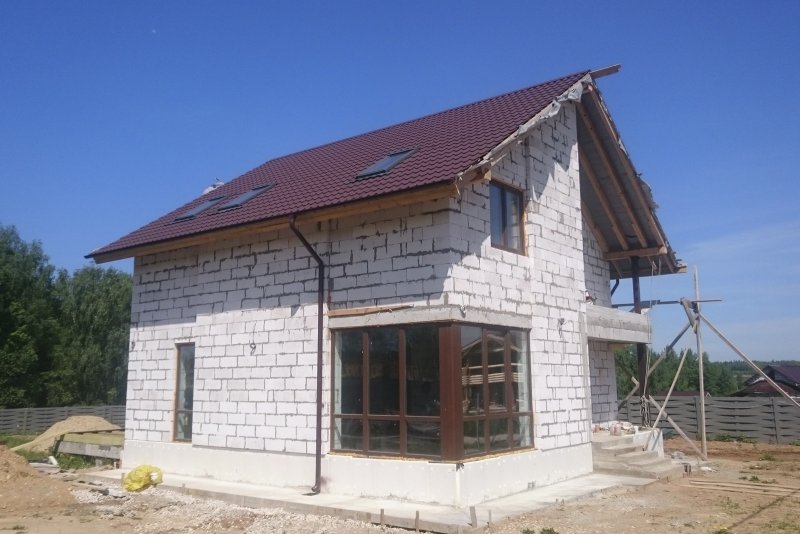 Дома из газобетона